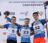 Semyon Suchilov - pemenang perlombaan individu di Kejuaraan Biathlon Musim Panas Rusia