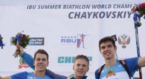 Семен Сучилов — победитель индивидуальной гонки на летнем чемпионате России по биатлону
